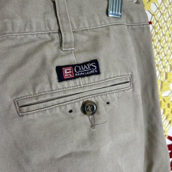 Men Y2k Chaps Khaki Pants - Picture 6 of 16